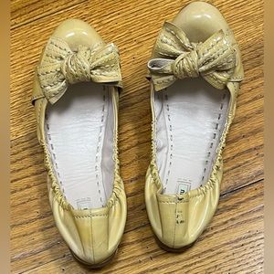 Miu Miu Patent Leather Ballet Flats